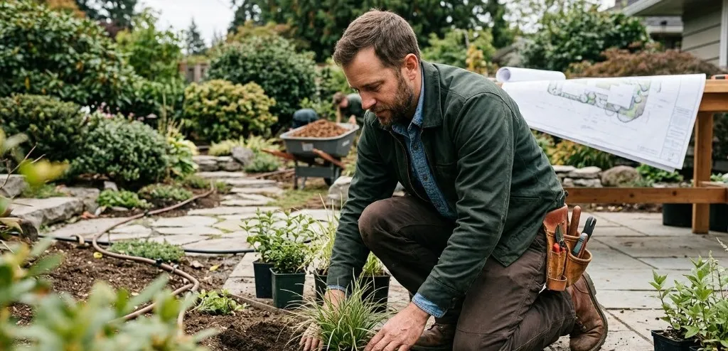Site internet jardinier paysagiste créé par Alizée Web